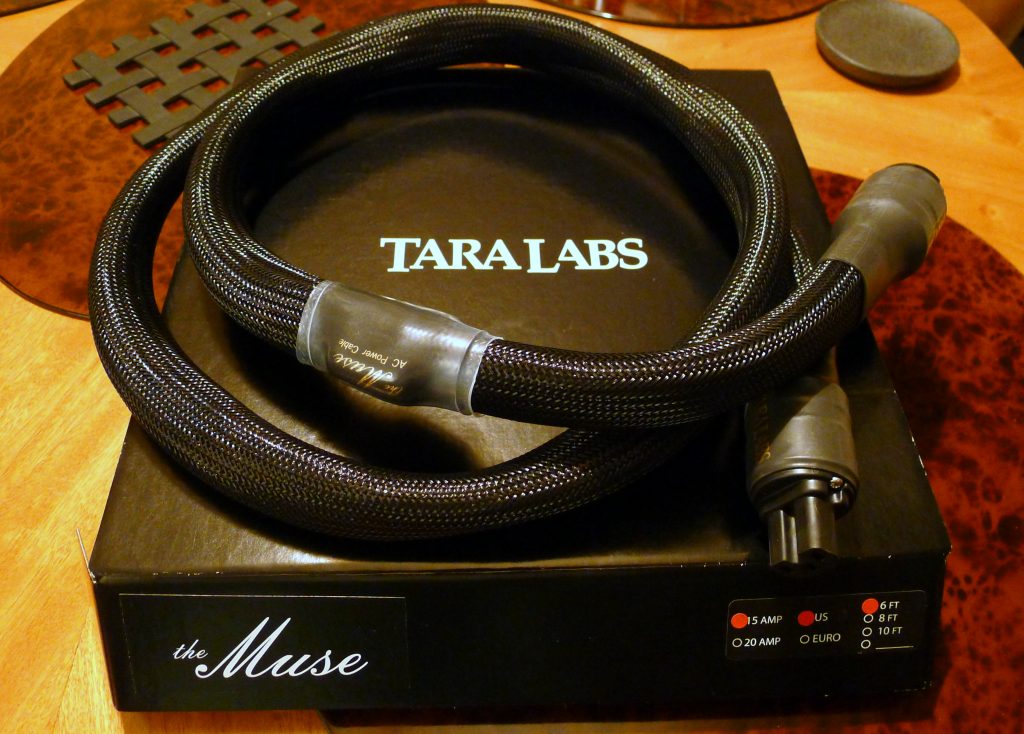 TARA Labs Omega Evolution and The Muse Power Cables
