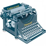 Underwood typewriter