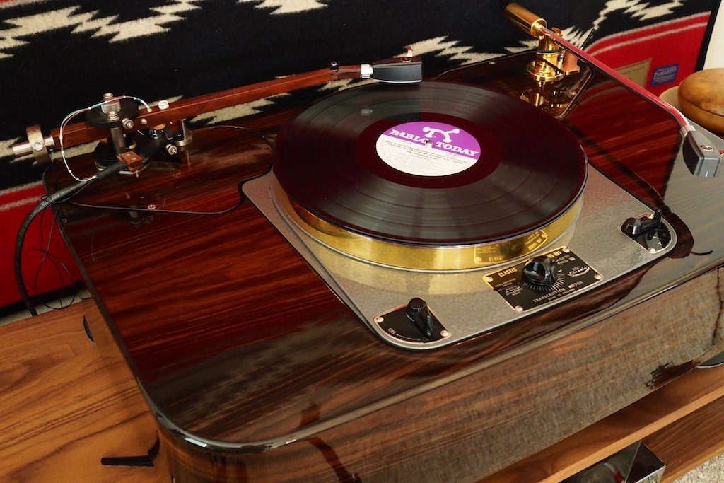 The Woody SPU Tonearm on the GP2015.