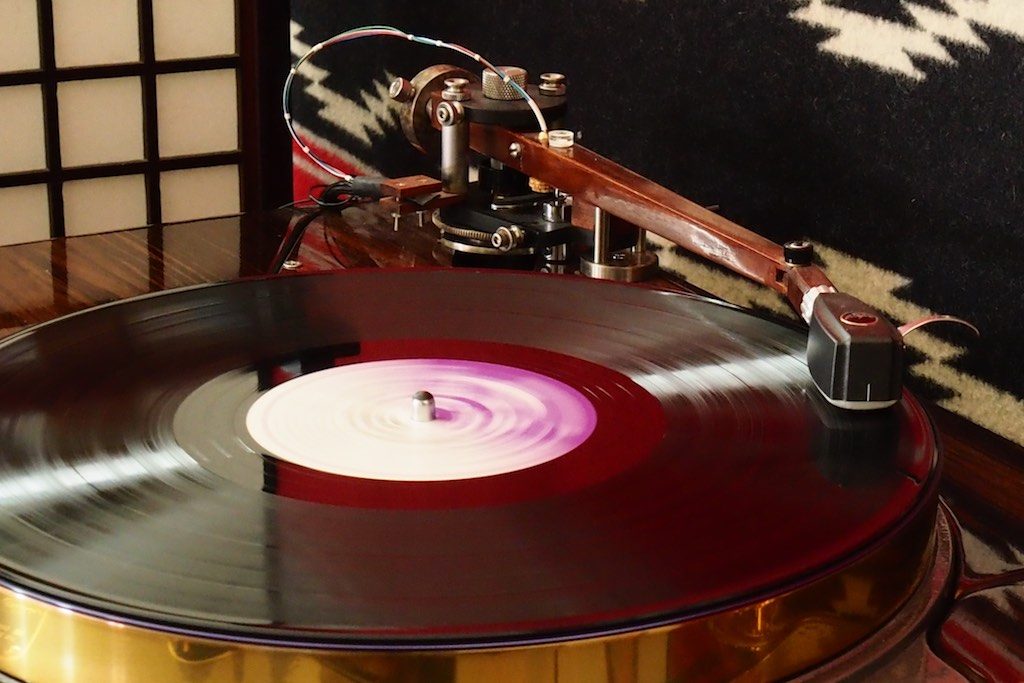 The 12.5-inch Woody SPU Tonearm by Pete Riggle Audio Engineering.